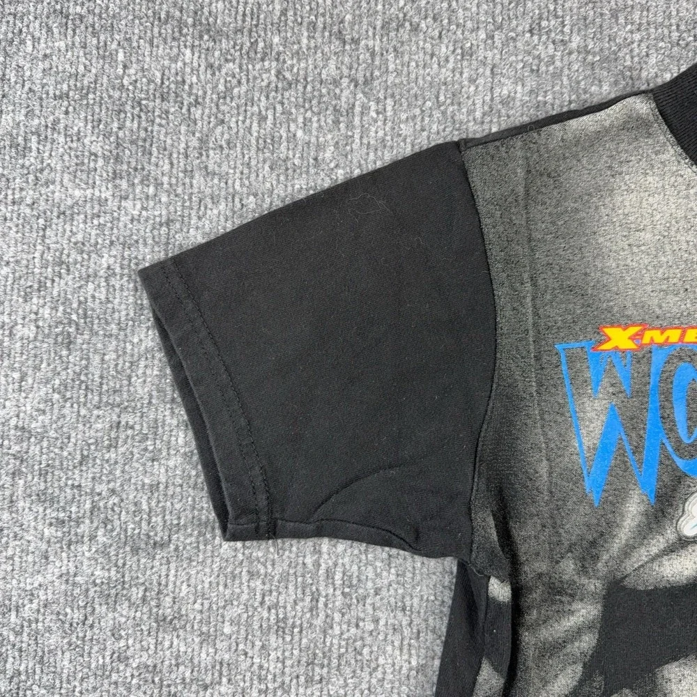 X-Men Shirt Boys 6/7 Black Wolverine Graphic Tee Marvel Comics Superhero Youth